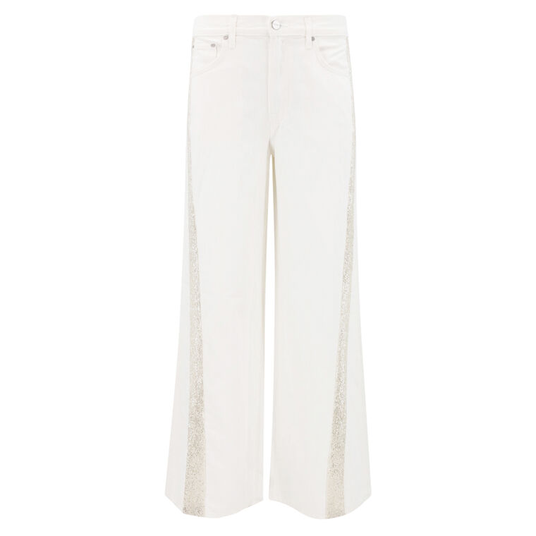 Almost Famous Jean With Beaded Tux Stripe image number null