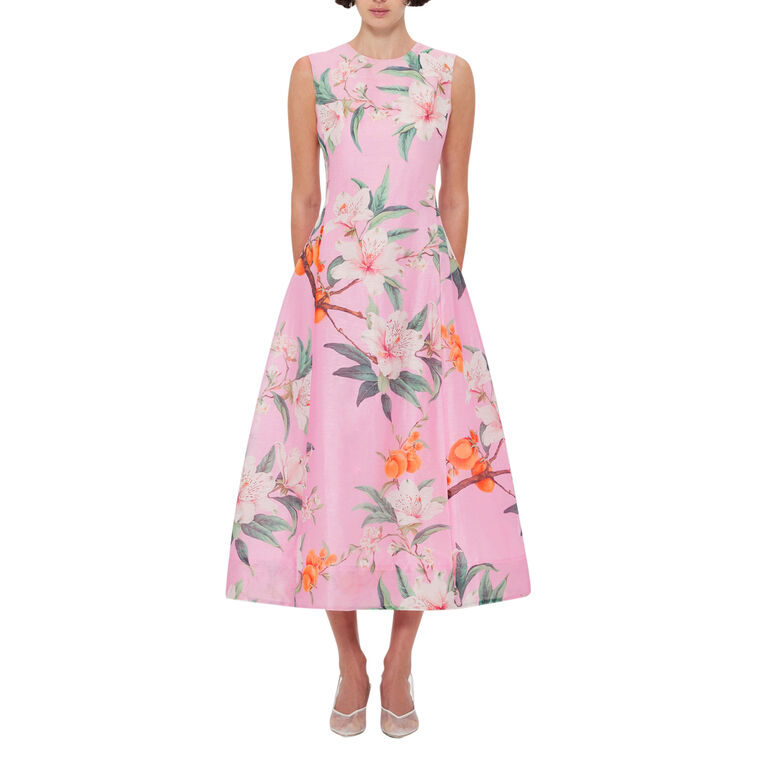 Cleo Sleeveless Midi Dress image number null