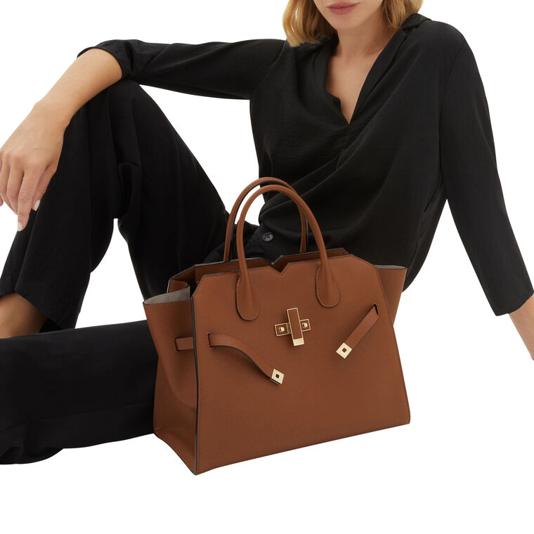 Milano Two Handles Medium Handbag image number null