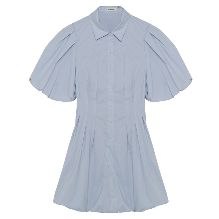 Cleo Short Sleeve Balloon Mini Dress image number null