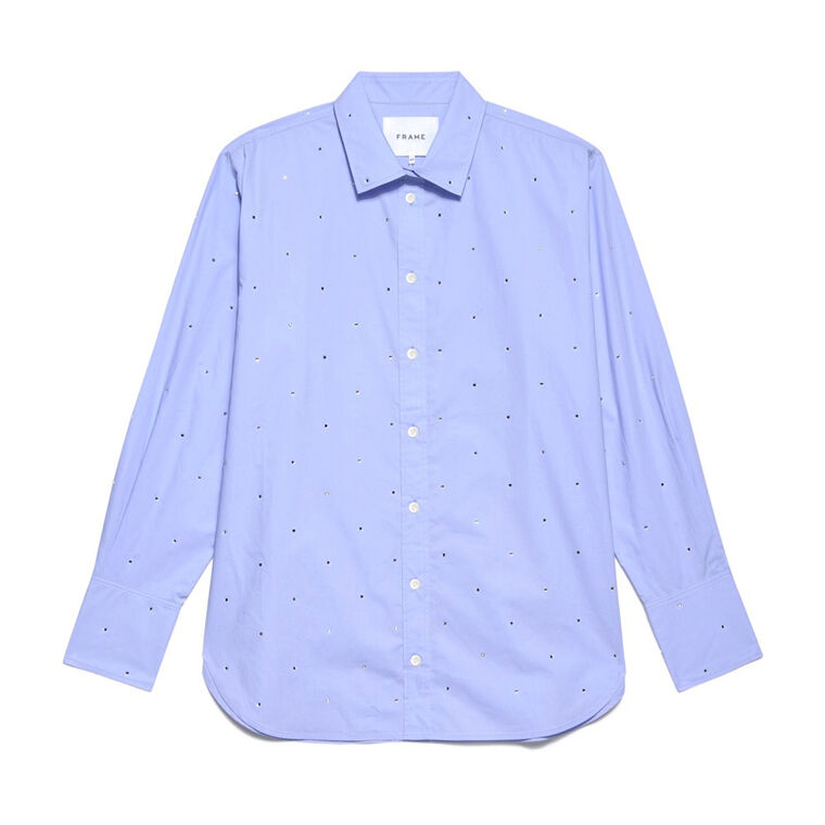The Oversized Rhinestone Shirt image number null