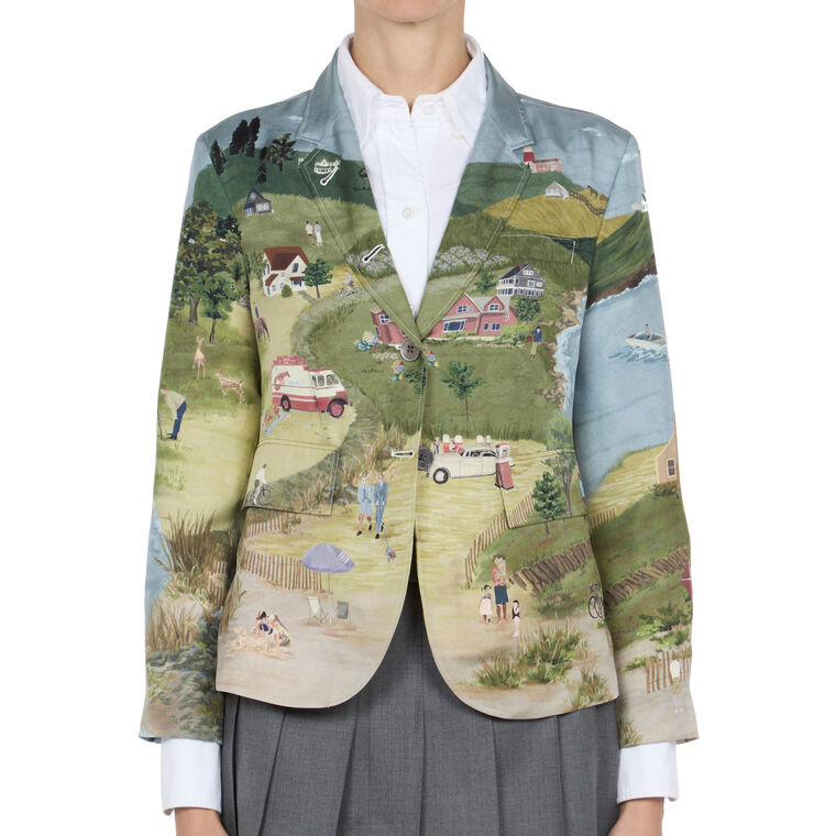 Nantucket Scenic High Armhole Sportcoat image number null
