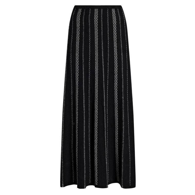 Morena Knit Midi Skirt In Textured Knit image number null
