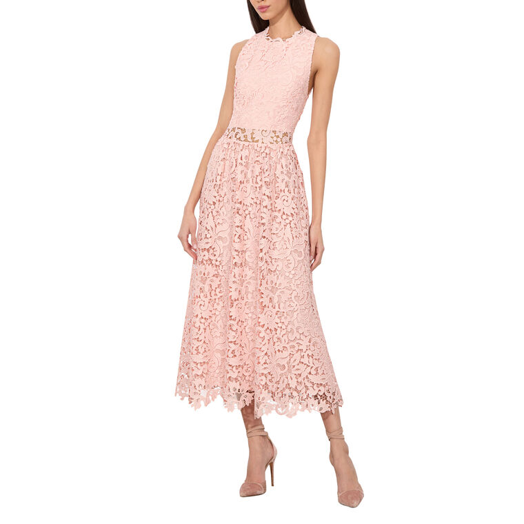 Babette Sleeveless Lace Midi Dress image number null