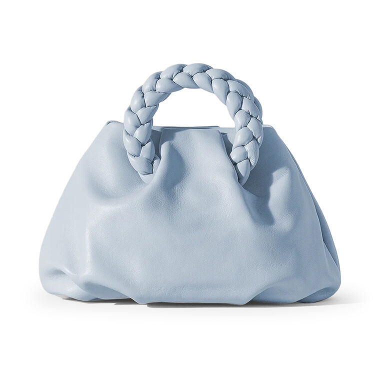 Bombon Plaited-Handle Leather Handbag image number null