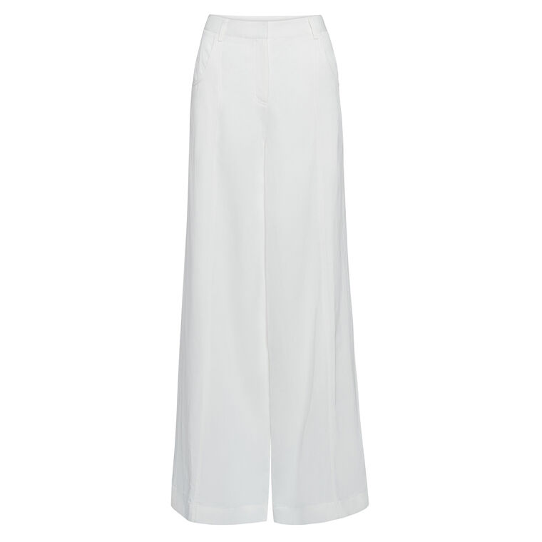 Dee's Wide-Leg Linen Trouser image number null