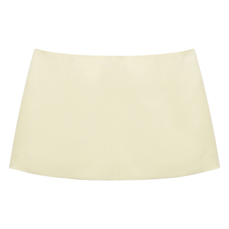 Summer Cruise Technical Linen Mini Skirt image number null