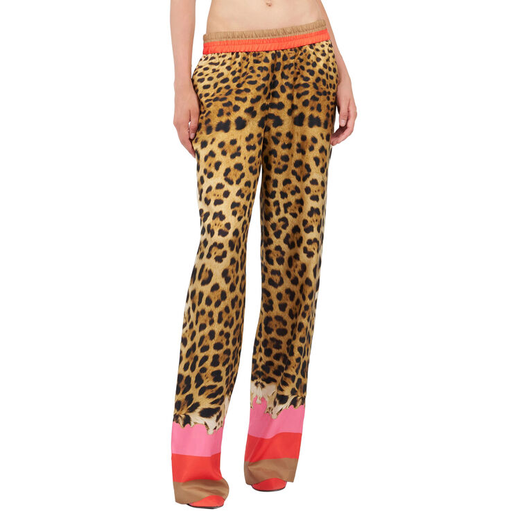Palazzo Pants with Cavalli Pop Print image number null