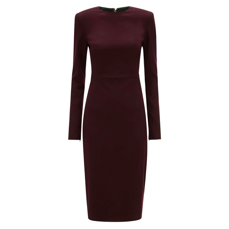 Long Sleeve T-Shirt Fitted Dress image number null
