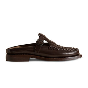 Bonell Woven T-Bar Mule Loafer