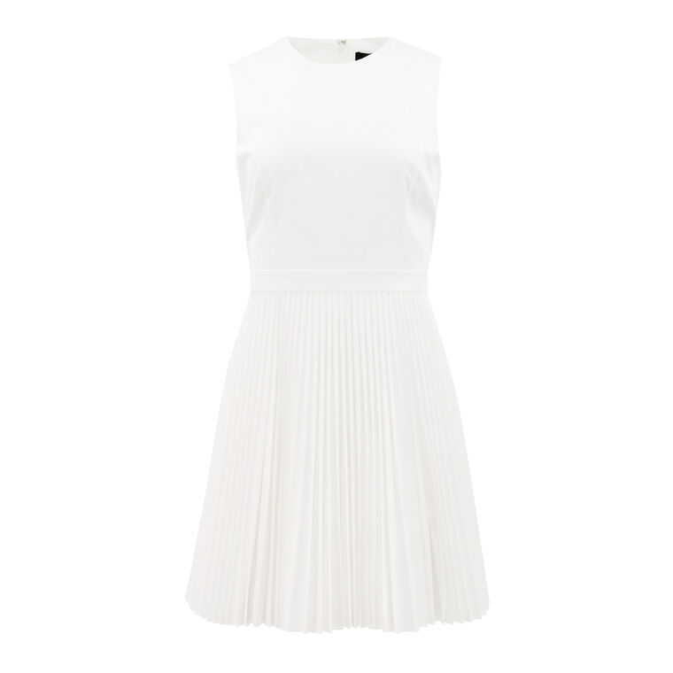 Pleated Skirt Mini Dress image number null