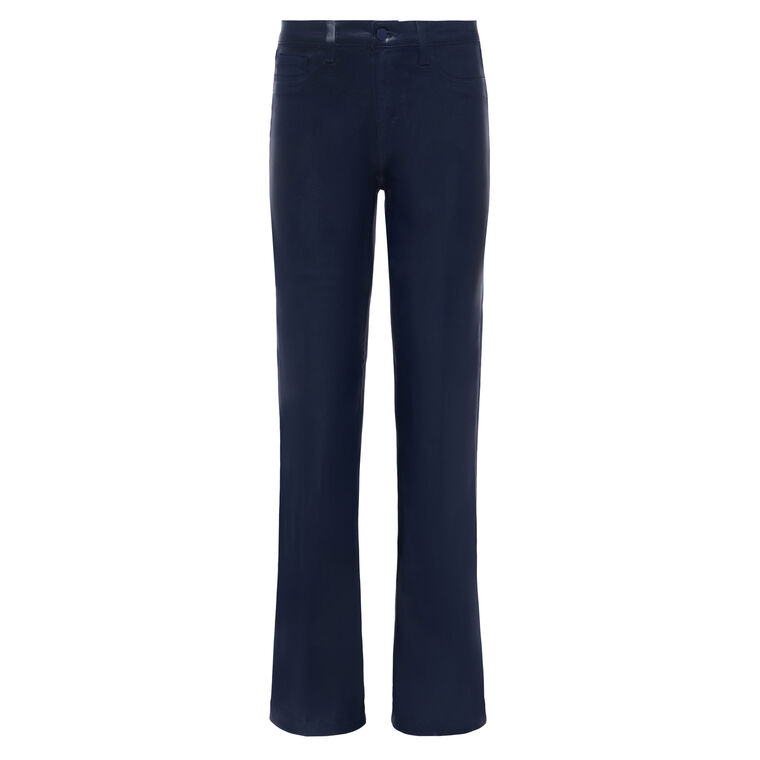 Clayton Coated Wide-Leg Jean image number null