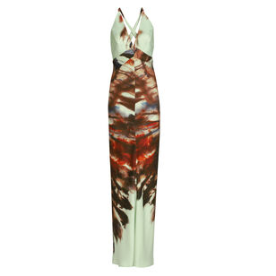 Daniella Sleeveless V-Neck Maxi Dress