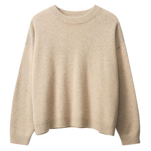 Serrano Cashmere Relaxed Crewneck Sweater