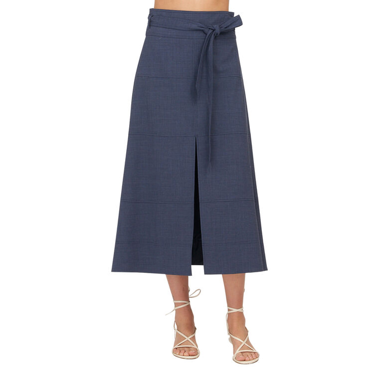 Hudson Denim Midi Skirt image number null