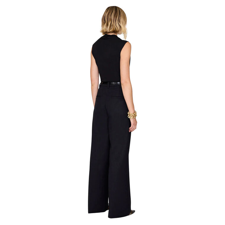 Jeanette Sleeveless Cowl-Neck Bodysuit image number null