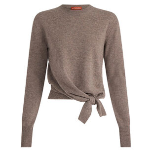 Nalini Long Sleeve Cashmere Sweater