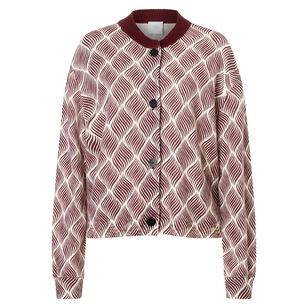 Evelyn Knitted Bomber Jacket