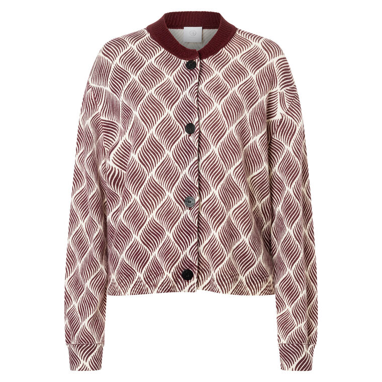 Evelyn Knitted Bomber Jacket image number null