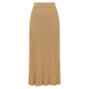 Luna Metallic Midi Skirt