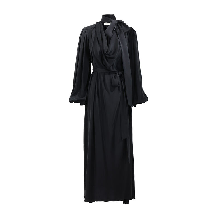 Silk Billow Dress image number null