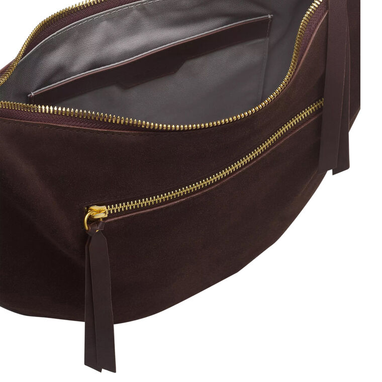 Mercer Medium Suede Shoulder Bag image number null