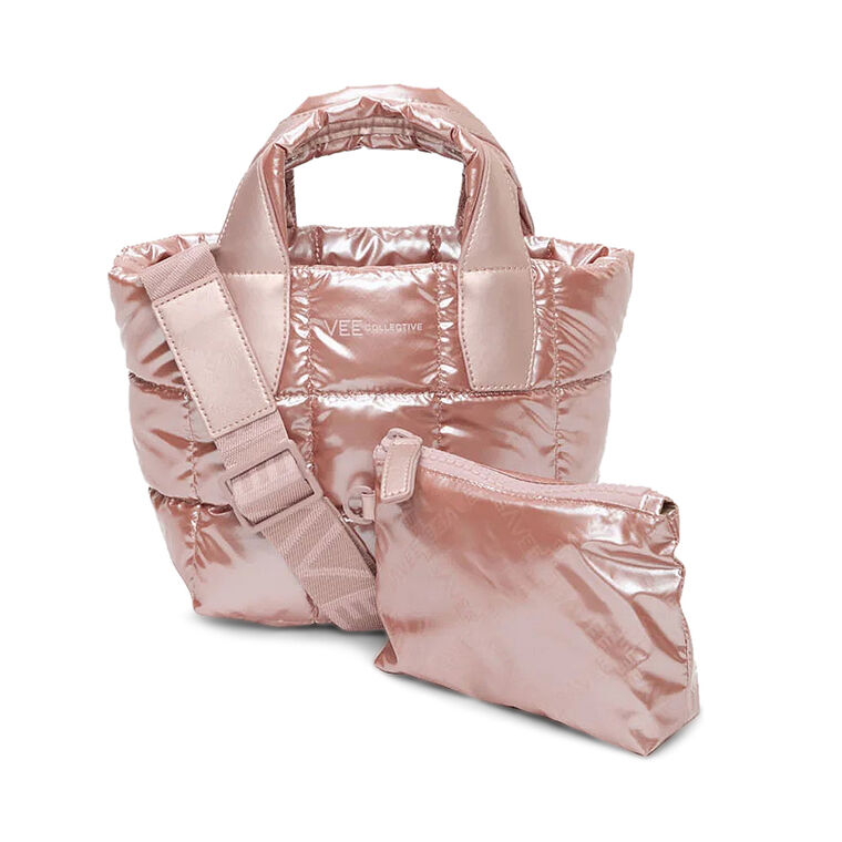 Gin Fizz Metallic Mini Porter Tote image number null