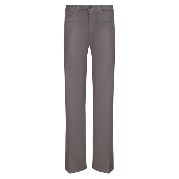 Clayton Coated Wide-Leg Jean image number null