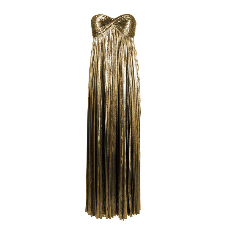 Zoa Strapless Empire Waist Gown image number null