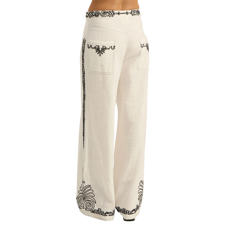Odin Dori Embroidery Pants image number null