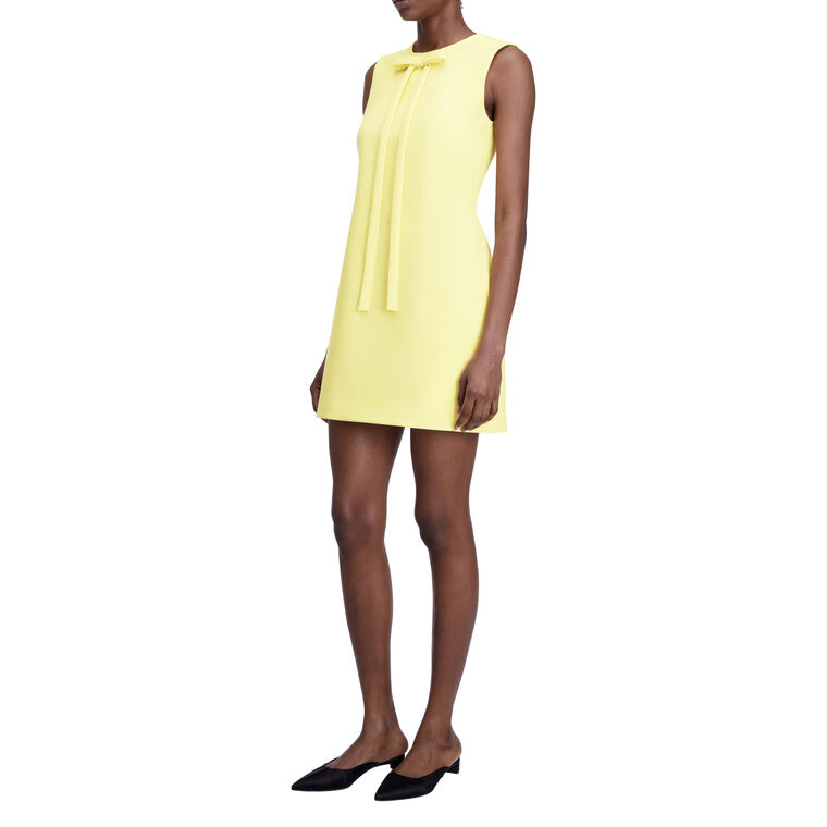 Sorra Sleeveless Summer Wool Mini Dress image number null