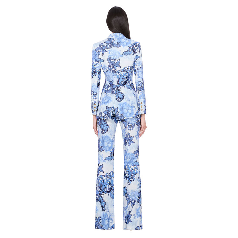 Breann Long Fitted Blazer image number null