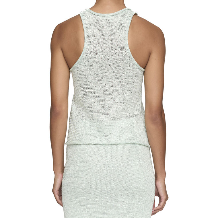 Nelly Open Knit Tank Top image number null
