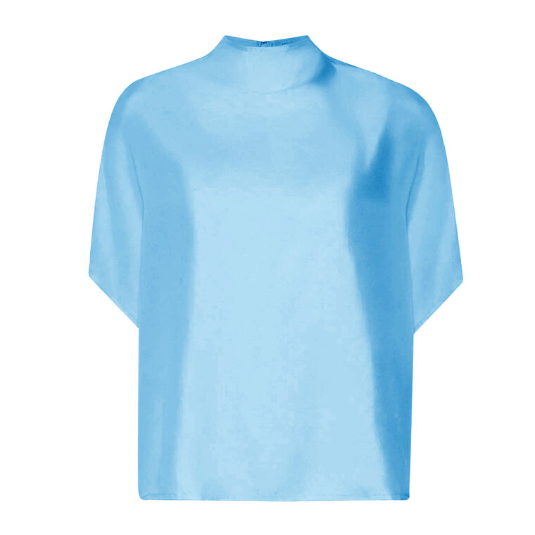 Organic Silky Twill Cape Tee image number null