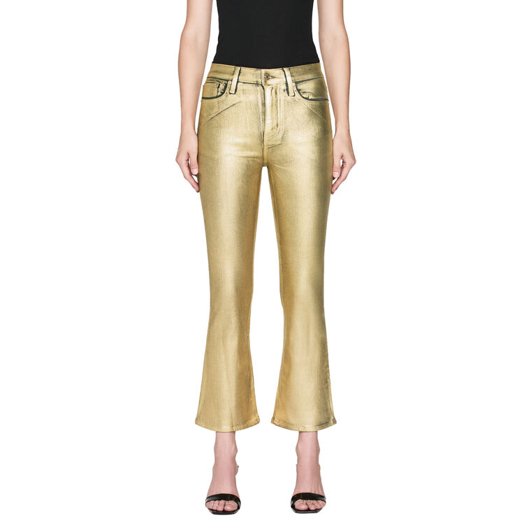Le Crop Chrome Mini Boot Jean image number null