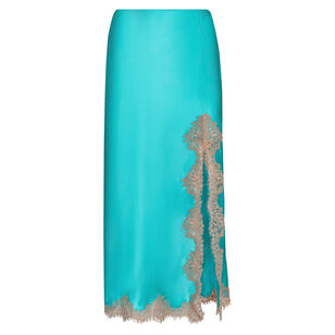 Tico Silk Lace Midi Skirt