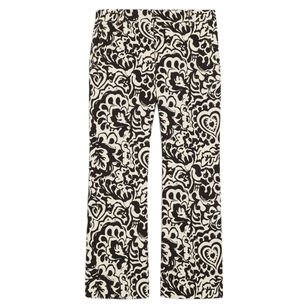 Cadmio Printed Cropped Flare Trouser