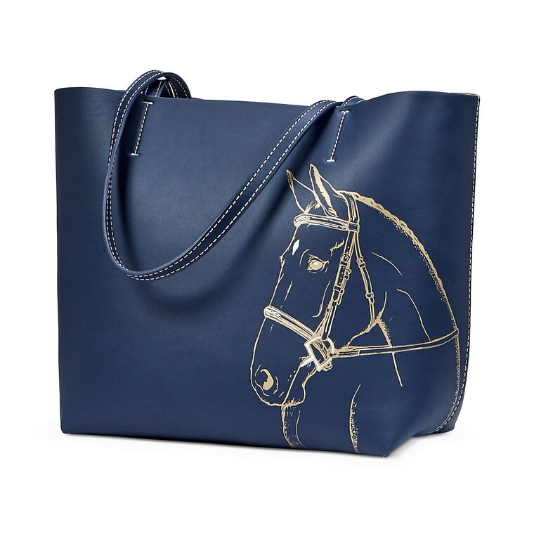 Hunter Horse Tote With Matching Wristlet image number null