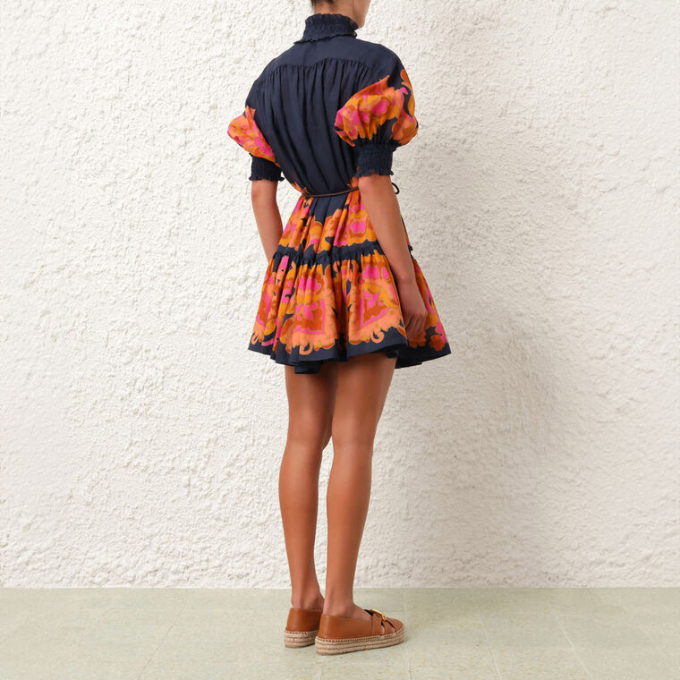 Acadian Lantern Mini Dress image number null