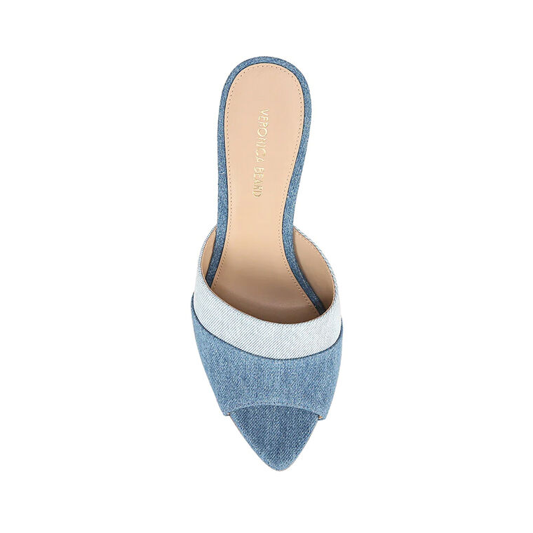 Thora Denim Mule image number null