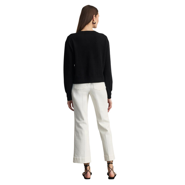 Cropped Nicole Patch Pocket Bootcut Pant image number null