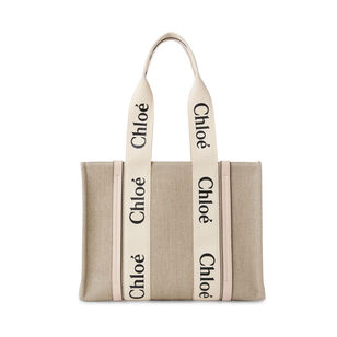 Woody Tote Bag in Linen