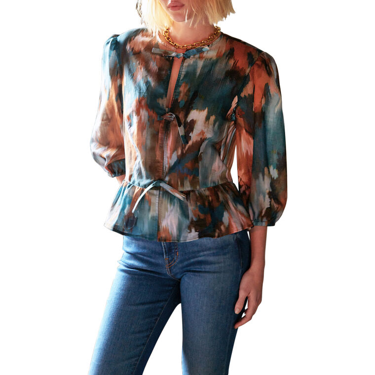 Luna Cotton Voile Blouse image number null
