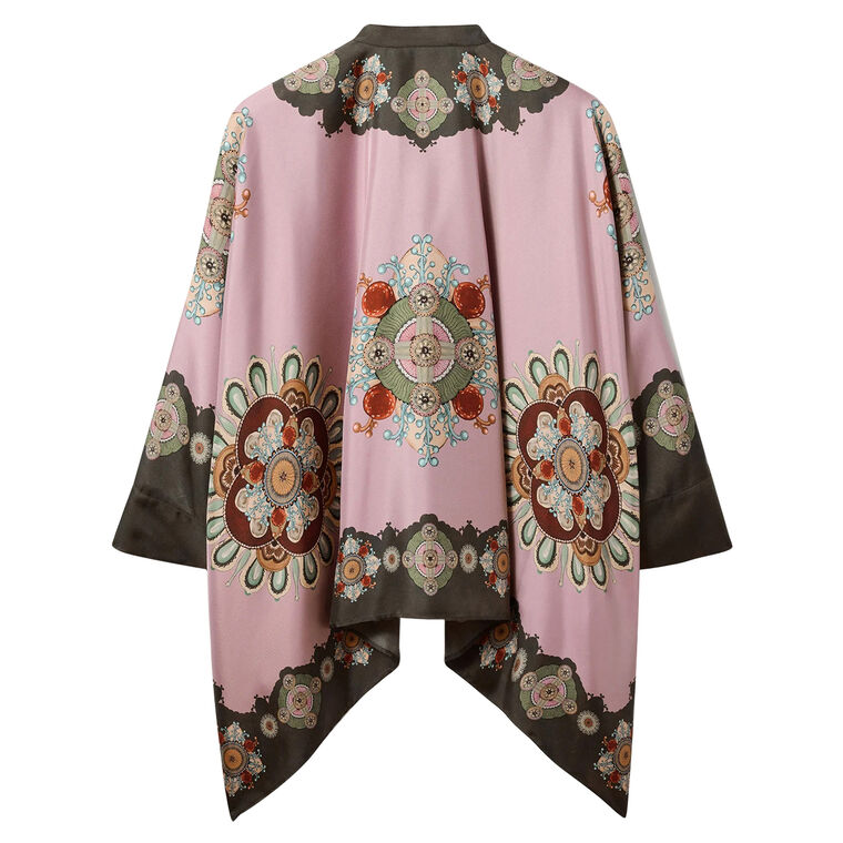 Foulard Long Sleeve Silk Shirt image number null