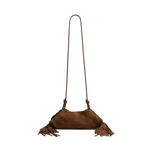 Origami Mini Bag With Fringe