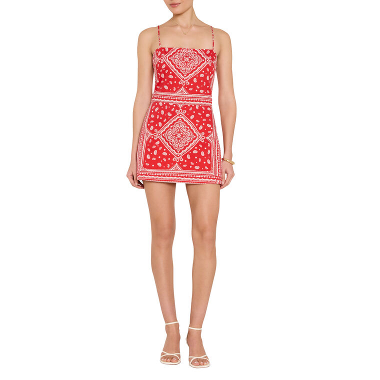 Avani Sleeveless Skort Romper image number null