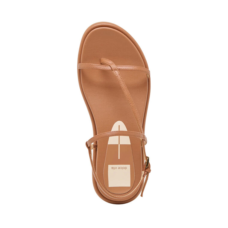 Dallen Flat Footbed Leather Sandal image number null