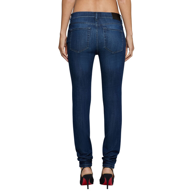 Moss Mid Rise Skinny Jean image number null