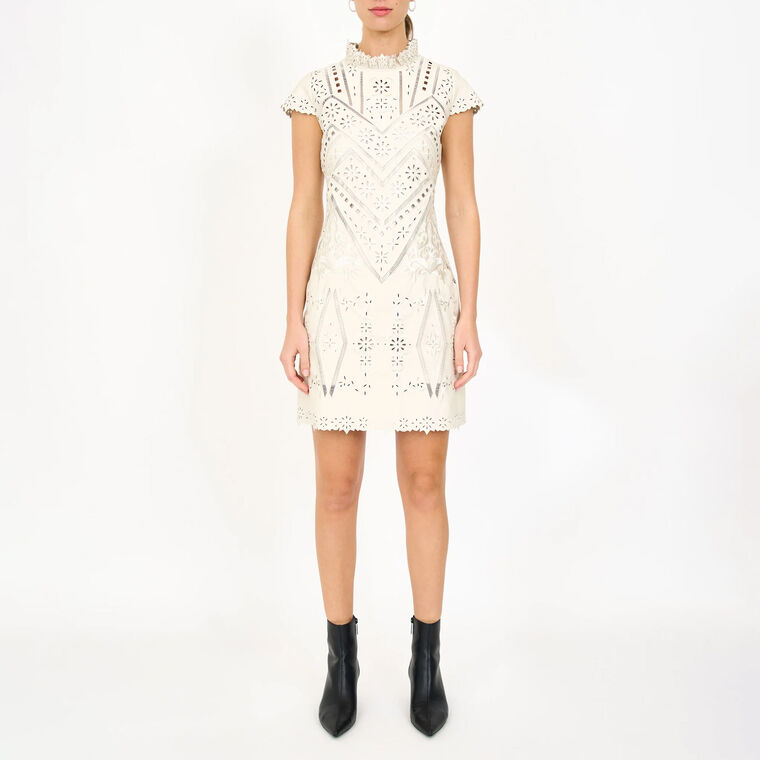 Carson Vegan Leather Dress image number null