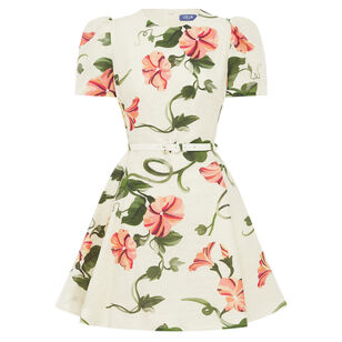 Elyse Short Sleeve Belted Mini Dress